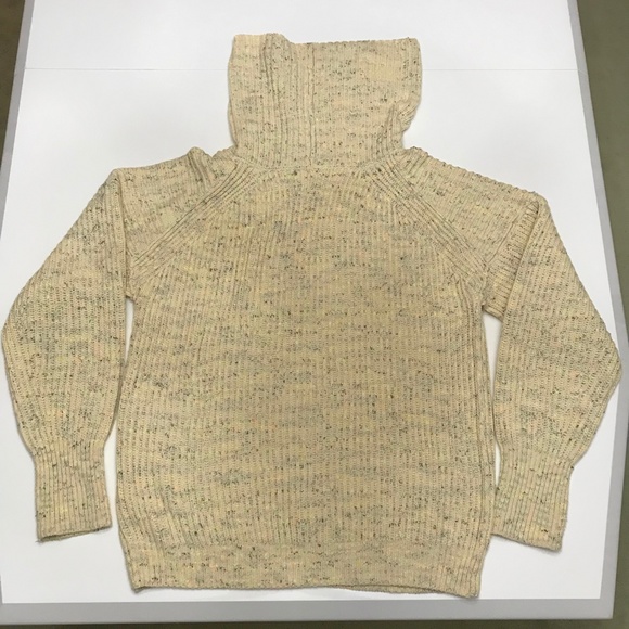 NWT Free People Leo Tunic Sweater in Sassy Peach Combo Small - Picture 7 of 15